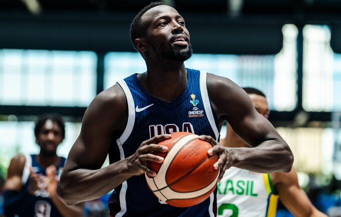 J.Grantas kausis dėl bronzos (FIBA nuotr.)