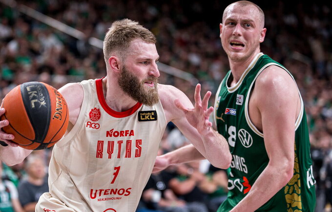 G.Radzevičius po pergalės išliko kuklus (Foto: Rokas Lukoševičius)