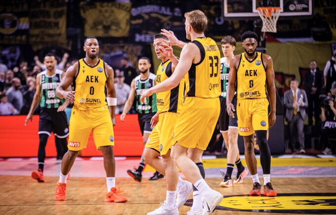 AEK žengė į finalo ketvertą (FIBA nuotr.)