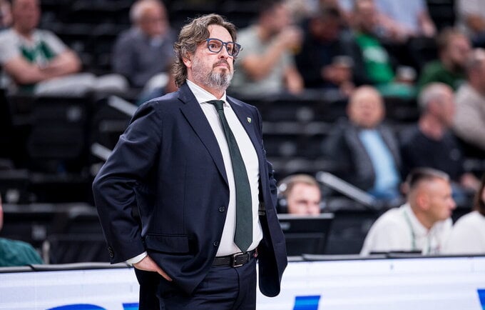 A.Trinchieri apžvelgė lemiamą žingsnį į finalą („Betsafe-LKL“ nuotr.)