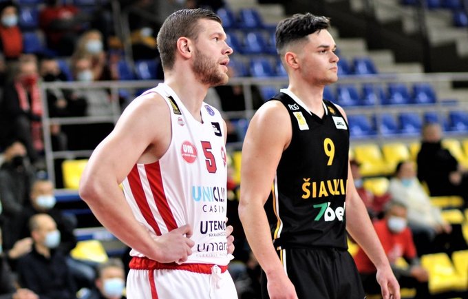 T.Lekūnas buvo uteniškių lyderis („Juventus“ nuotr.)