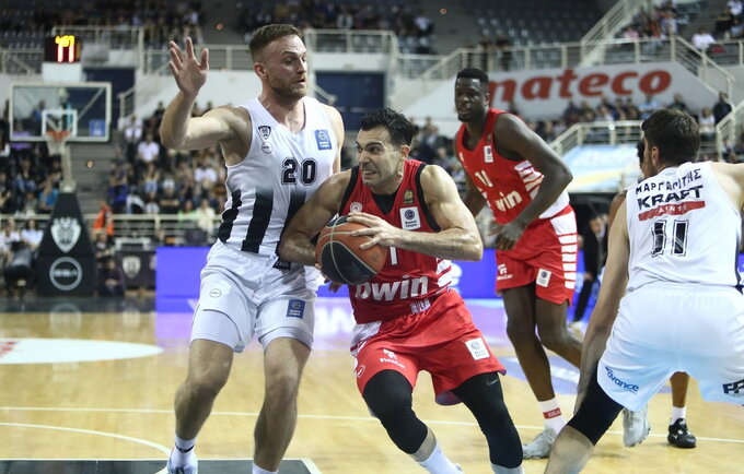 K.Sloukas atliko 8 rezultatyvius perdavimus