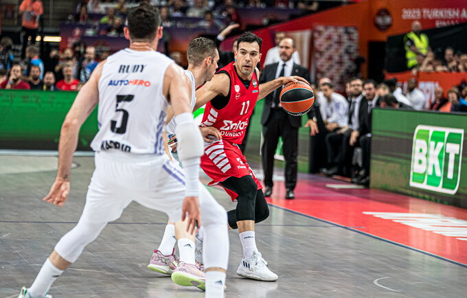 K.Sloukas gali likti OLY gretose (Roko Snarskio nuotr.)