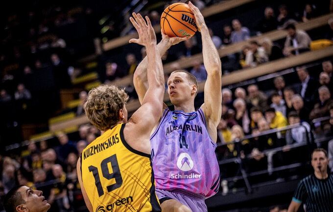 M.Echodas įmetė 2 taškus (FIBA Europe nuotr.)