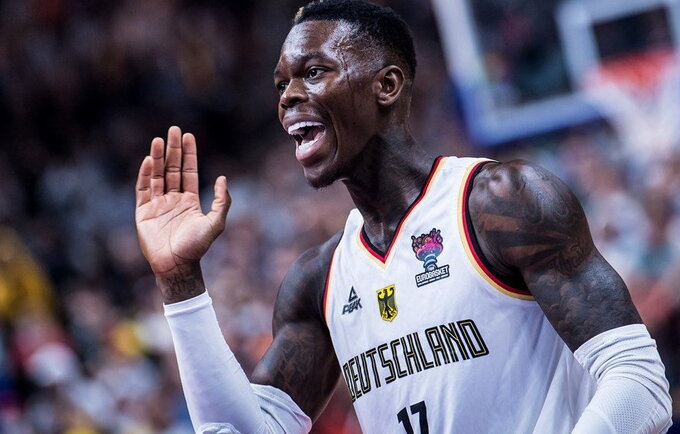 D.Schroderis susižeidė nykštį (FIBA Europe nuotr.)