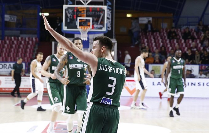 Dar vieną puikų mačą sužaidė A.Juškevičius (FIBA Europe nuotr.)