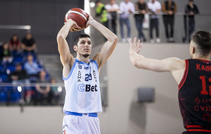 G.Huskičius pusfinalį pasitinka be spaudimo (LKL nuotr.)