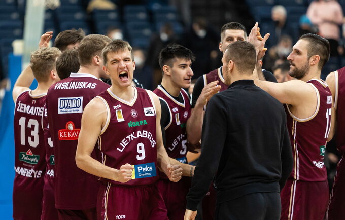 Panevėžiečiai laimėjo mūšį (BNS nuotr.)
