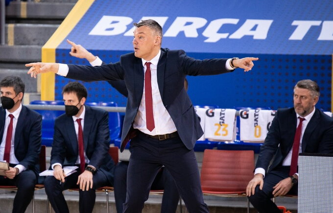 Barselonos komanda patiesė čempionato autsaiderius