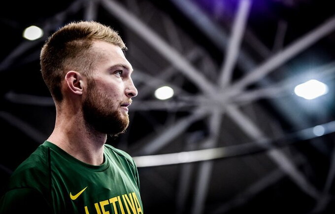 Lietuvos rinktinė pirmajame etape žais 14.30 val. (FIBA nuotr.)