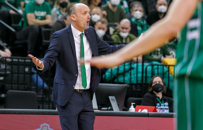 J.Zdovcas džiaugėsi gera komandos chemija (BNS nuotr.)