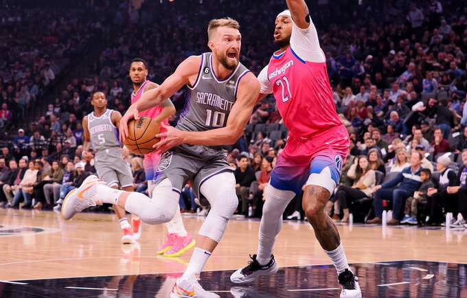 D.Sabonis aukojasi dėl komandos (Scanpix nuotr.)