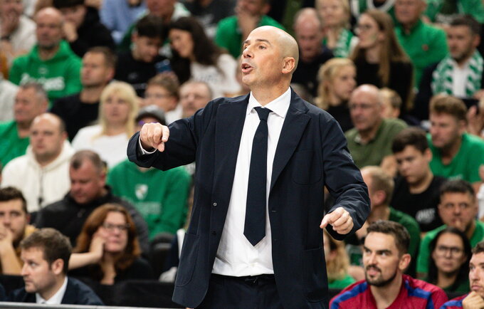 J.Penarroya pripažino „Žalgirio“ pranašumus (BNS nuotr.)