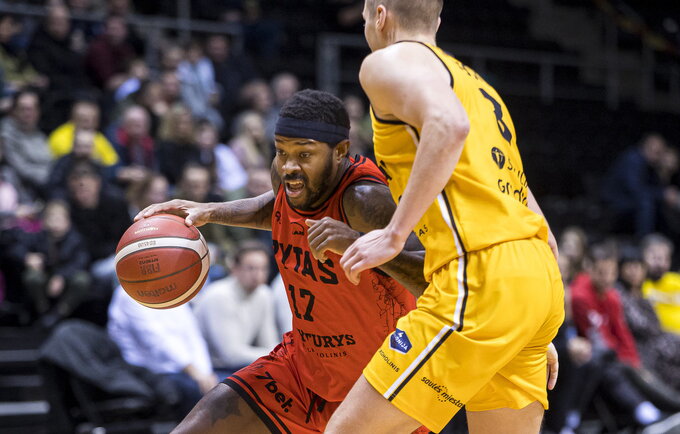 M.Fosteris tapo MVP (LKL nuotr.)