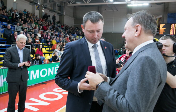 E.Skersis tikisi, kad komanda išlaikys gerą sportinę formą (BNS nuotr.)