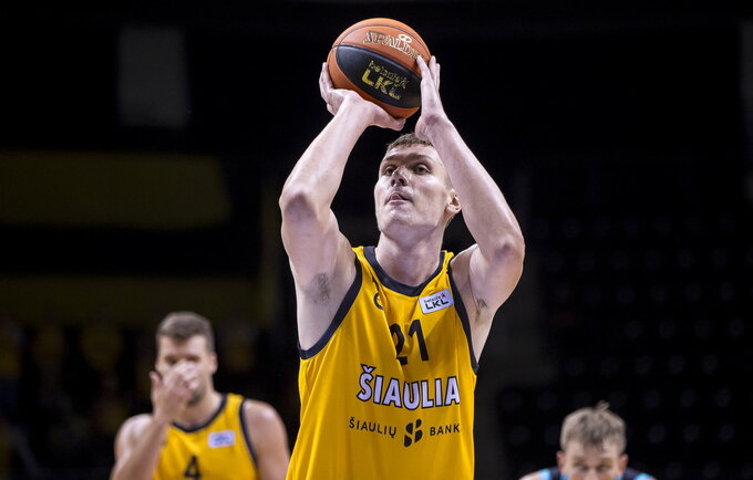 T.Pavelka buvo rezultatyvus („Betsafe-LKL“ nuotr.)
