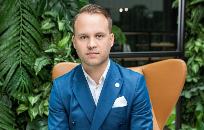 M.Valiuševičius tapo NKL prezidentu (Lygos nuotr.)