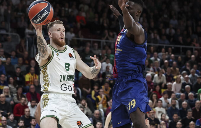 „Žalgiris“ krito (Scanpix nuotr.)