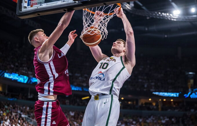 Ą.Tubelis buvo naudingiausias lietuvis (FIBA nuotr.)