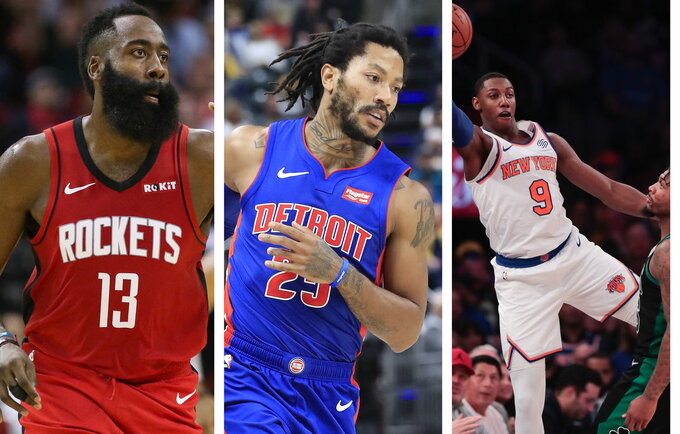 Laukiamiausi NBA sezono startai buvo skirtingi (Scanpix nuotr.)