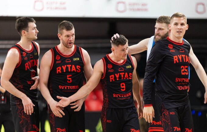„Rytas“ siekia antro titulo iš eilės (BNS nuotr.)