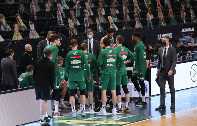 „Žalgiris“ vis dar nežino varžovo ketvirtfinalyje (BNS nuotr.)