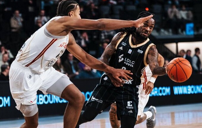 ASVEL laimėjo kovą