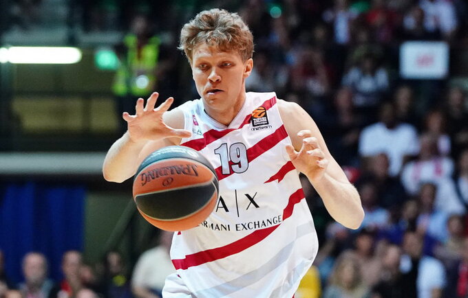 M.Kuzminskas pelnė 8 taškus (Scanpix nuotr.)