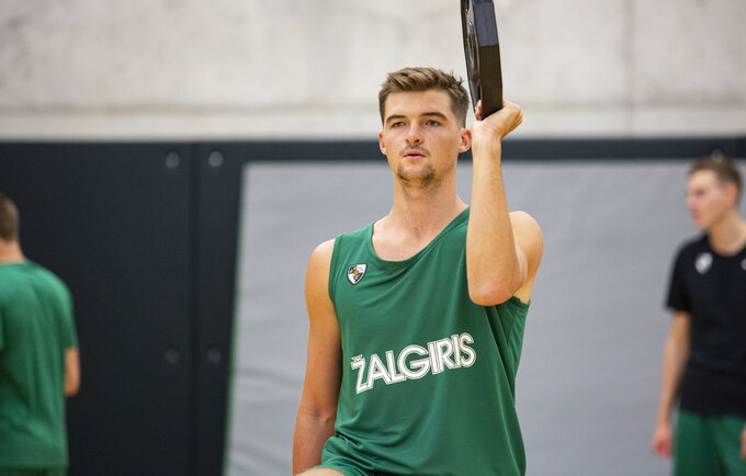 S.Vasturia pluša su komanda (Foto: „Žalgiris“)