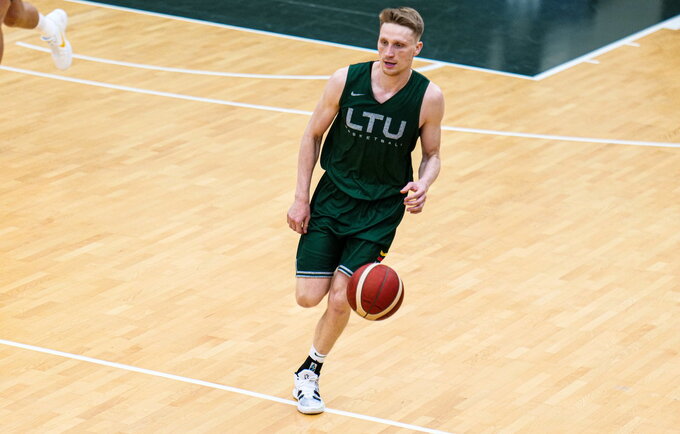 M.Grigonis nori vėl žaisti olimpiadoje (Foto: Žygimantas Vingelis)