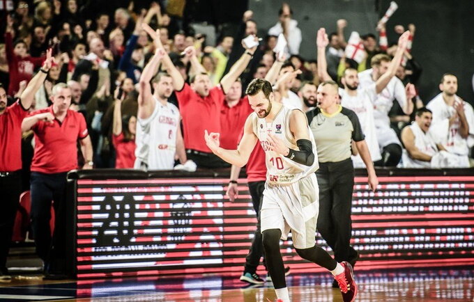 Gruzinai pasiekė sunkią pergalę (FIBA Europe nuotr.)