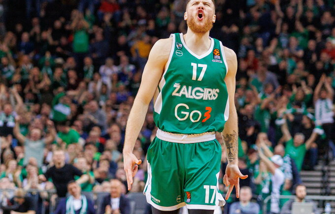 „Žalgiris“ nutraukė pralaimėjimų seriją (BNS nuotr.)