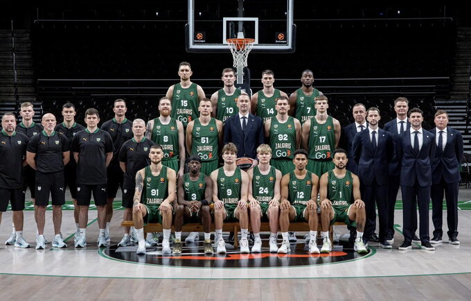 „Žalgiris“ pasiruošęs naujajam sezonui (Žalgirio nuotr.)