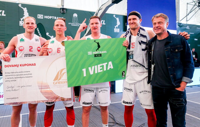 „Juventus“ laimėjo ir antrąjį etapą (Gintaro Šiupario nuotr.)