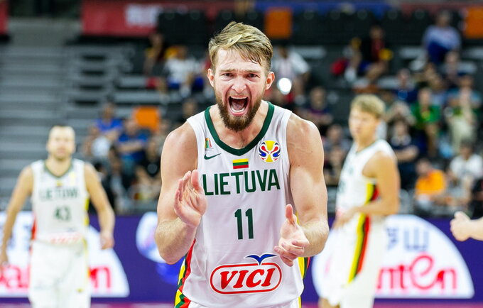 Lietuva dominavo prieš kanadiečius (BNS nuotr.)