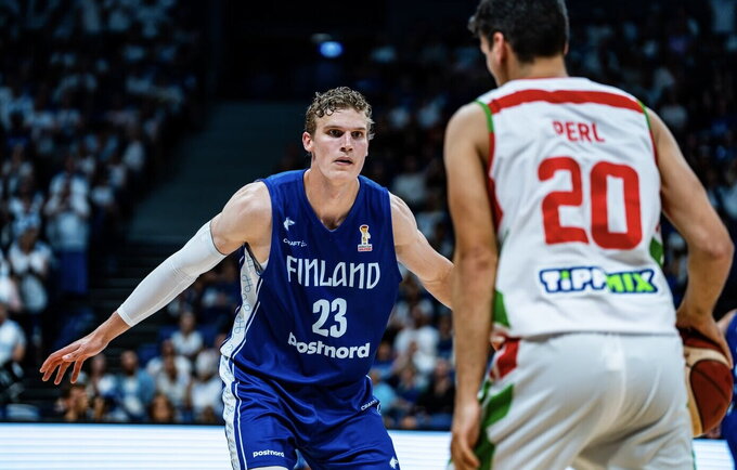 L.Markkanenas pelnė 23 taškus (FIBA nuotr.)