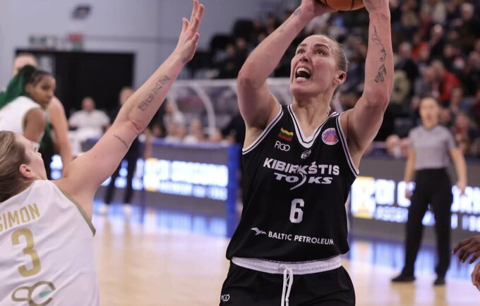 K.Nacickaitė pelnė 20 taškų