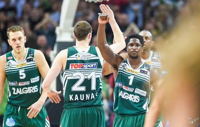 „Žalgirio“ komanda šį sezoną dirba efektyviausiai (Fotodiena.lt)