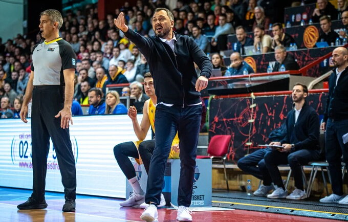 A.Jončevskis Klaipėdoje sulauks N.Dimitrijevičiaus pagalbos (FIBA nuotr.)