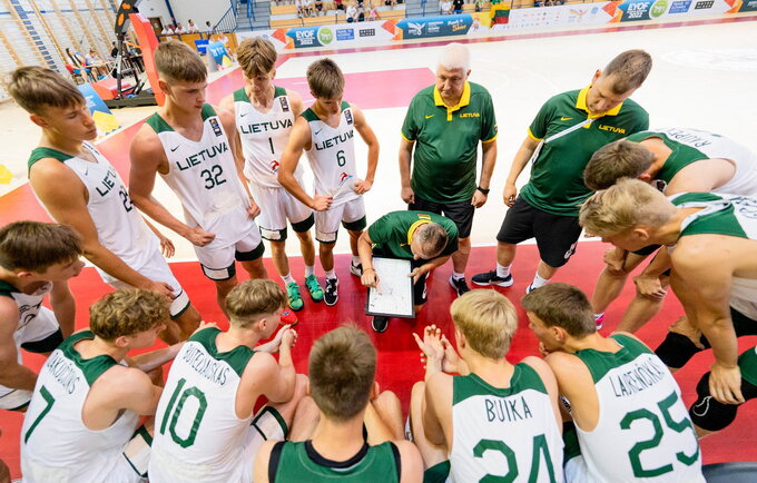 U16 rinktinė sieks aukso (Organizatorių nuotr.)
