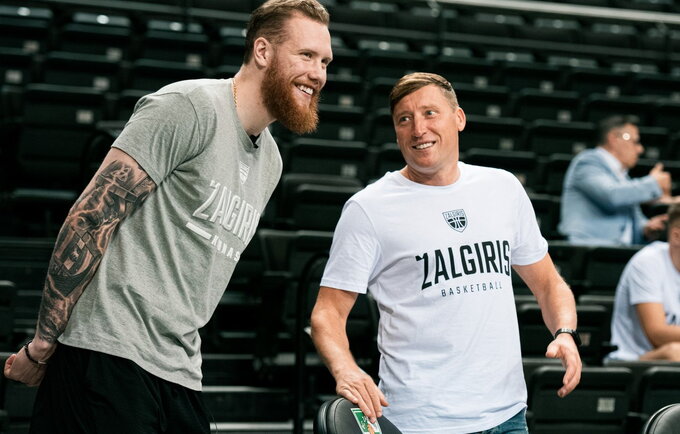 I.Brazdeikis rungtynes stebėjo iš šono (Žalgirio nuotr.)