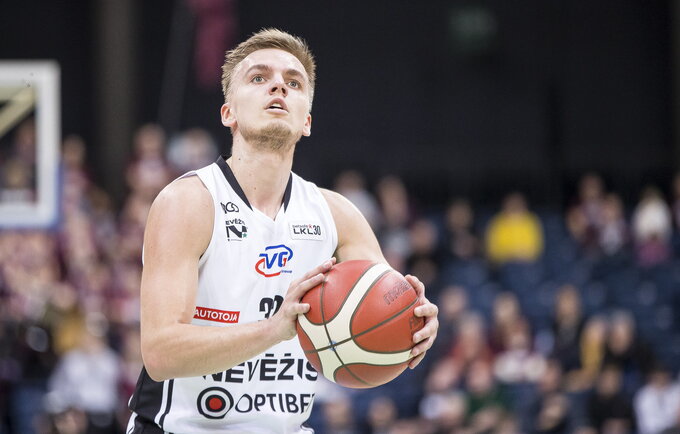 A.Žagaras šiame sezone nebežais (LKL nuotr.)