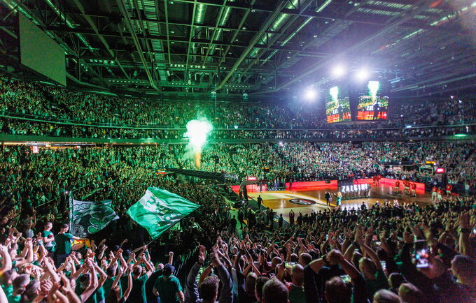 „Žalgirio“ arena bus pilna (BNS nuotr.)