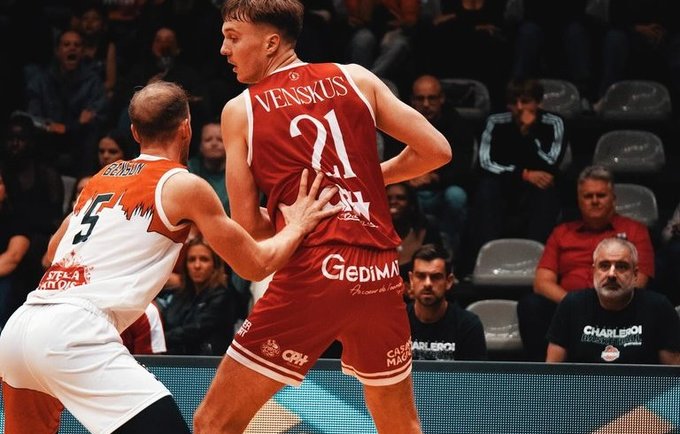 E.Venskus sužaidė solidžiai