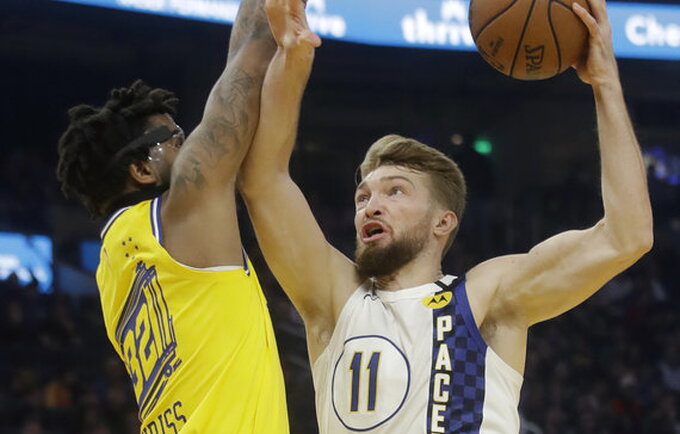 D.Sabonis buvo netoli trigubo dublio (Scanpix nuotr.)