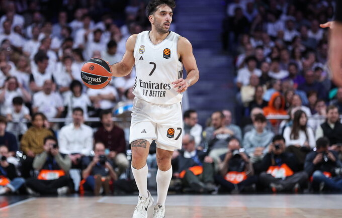 F.Campazzo buvo naudingiausias nugalėtojų gretose (Scanpix nuotr.)
