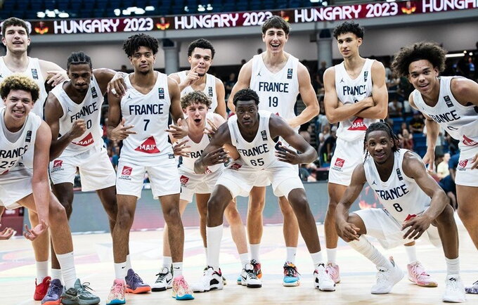Prancūzijos devyniolikmečiai kovos dėl aukso (FIBA Europe nuotr.)