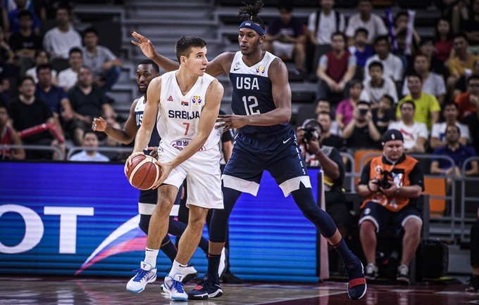 B.Bogdanovičius vedė serbus į pergalę (FIBA nuotr.)
