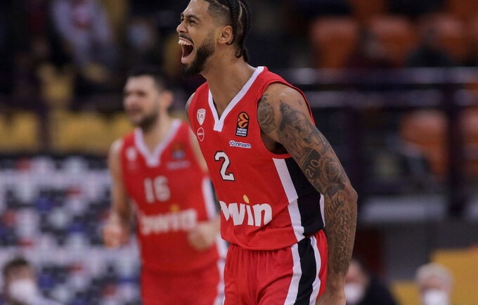 T.Dorsey buvo rezultatyviausias Pirėjo komandoje (Euroleague.net)