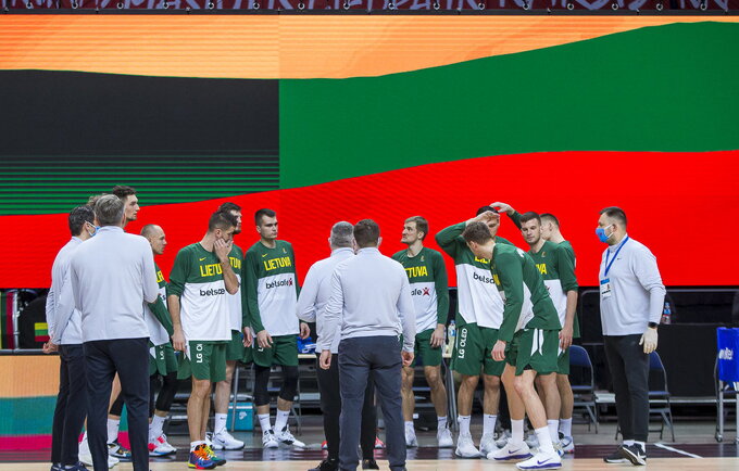 Lietuvos rinktinės kovas komentuos ir V.Stalgaitis (BNS nuotr.)